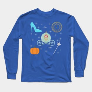 Magical Princess Pattern Long Sleeve T-Shirt